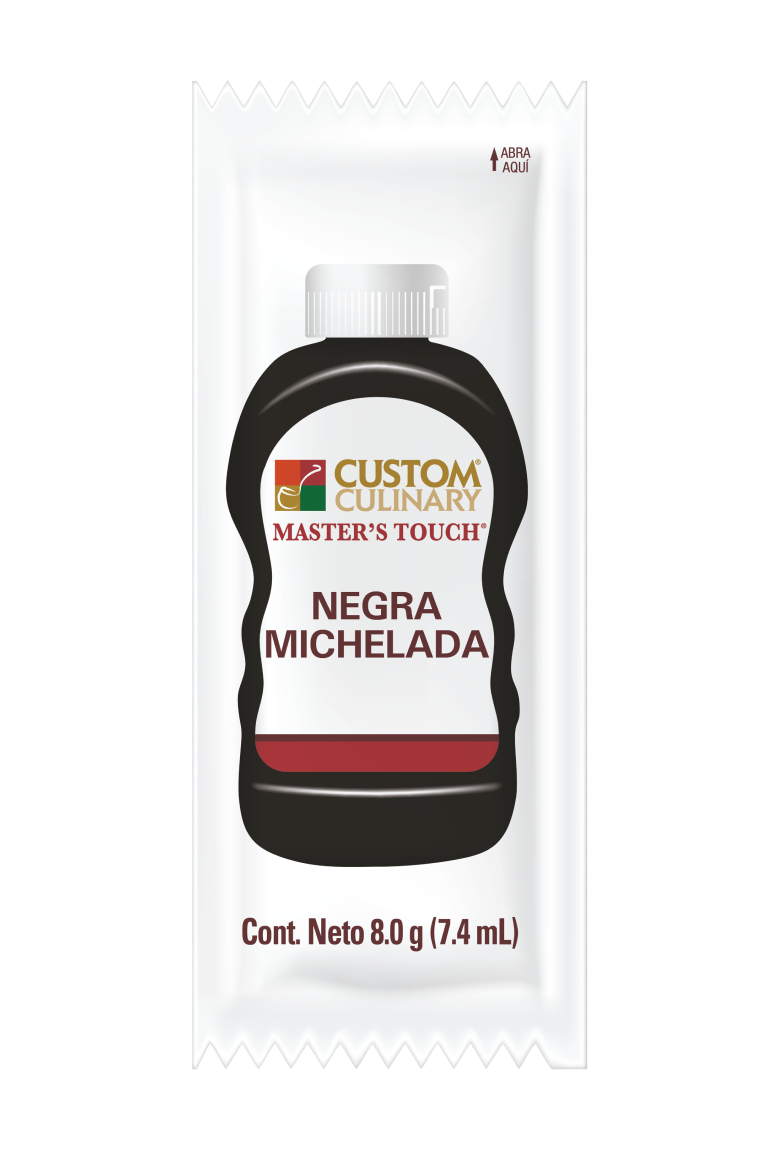 CUSTOM Negra Michelada 204 sobres