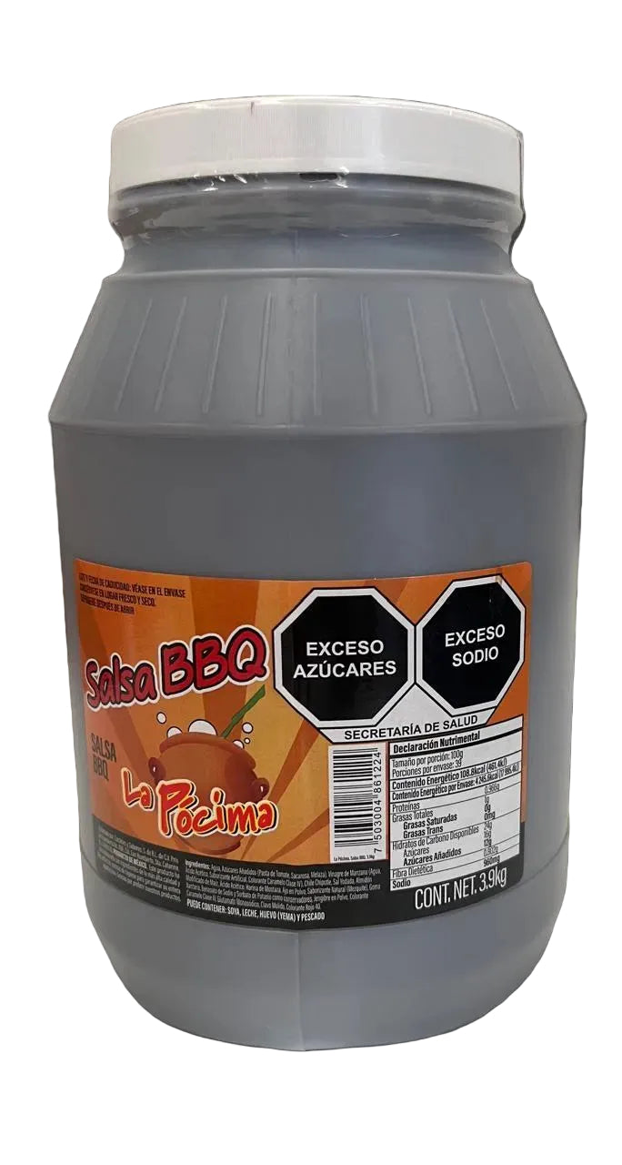 La Pócima. Salsa BBQ 3.9 kg.