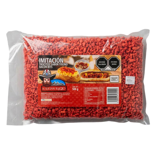 EL SULTÁN REGIO Trocitos sabor Tocino | Bacon Bits | 500 grs.