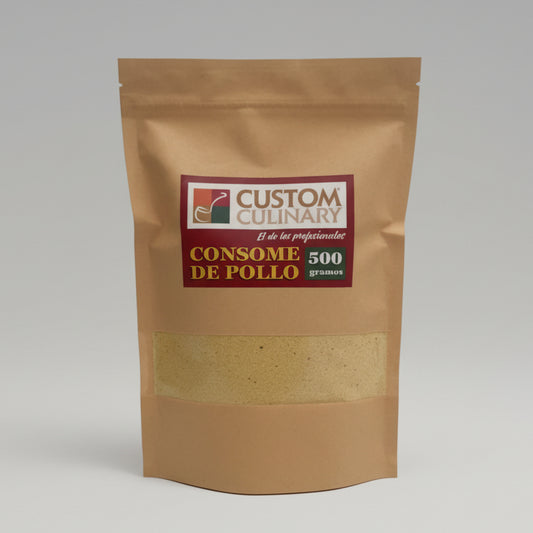 CUSTOM Consomé de Pollo en polvo 500 g.