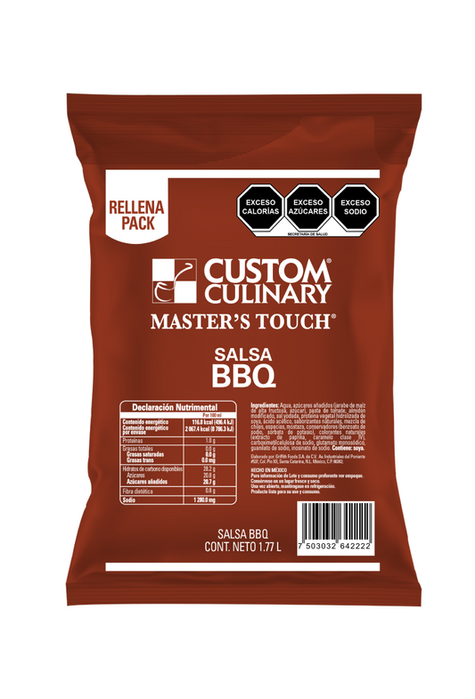 CUSTOM BBQ Rellena Pack Pouch 2 Kg.