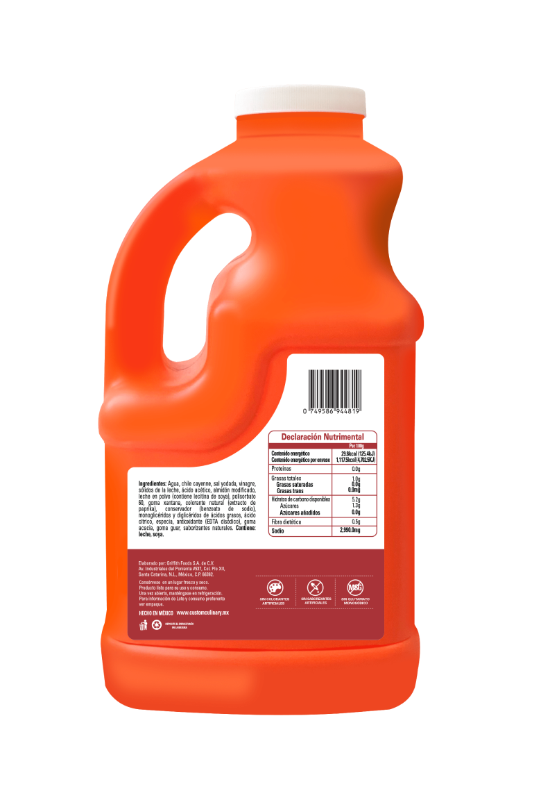 CUSTOM Salsa para Alitas 3.75kg