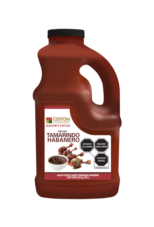 CUSTOM Salsa Tamarindo Habanero 4 Kg.