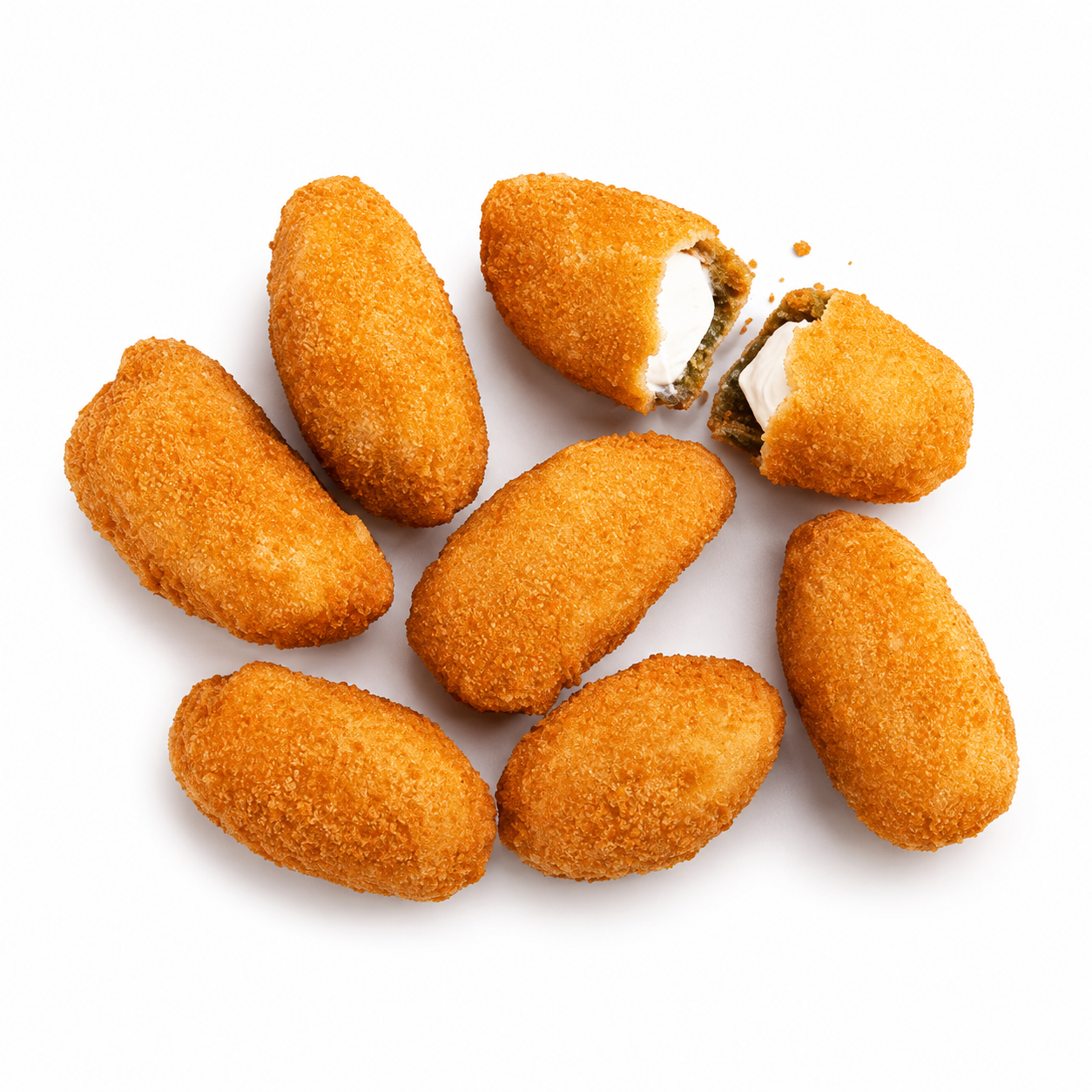 Brew City [McCain] Jalapeños con queso crema empanizados 1.36 kg.