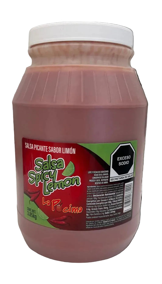 La Pócima. Salsa Spicy Lemon 3.85 kg.