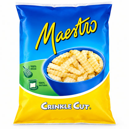 MAESTRO Papa Ondulada | 10 kg. (4 bolsas de 2.5 kg)