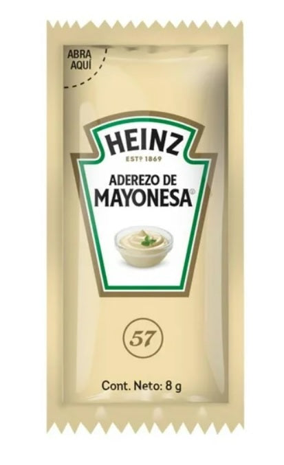 HEINZ  Mayonesa Porcionados 200 sobrecitos