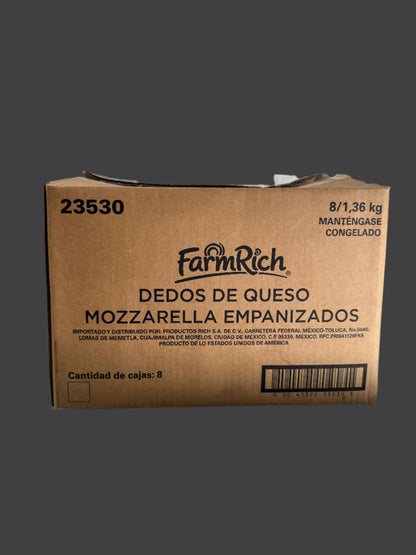 FARMRICH Dedos de Queso Bolsa 1.36 Kg.